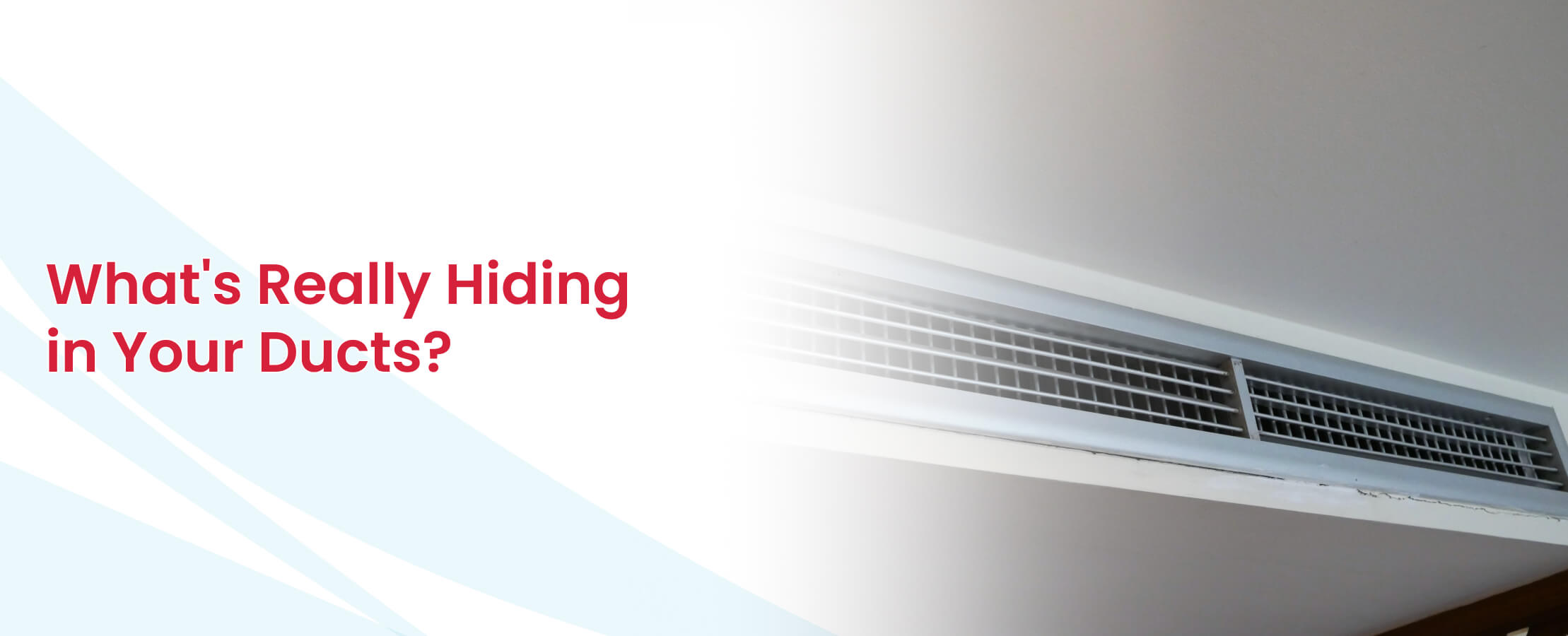 Roze Air: Hidden air duct vents and contaminants impacting indoor air quality.
