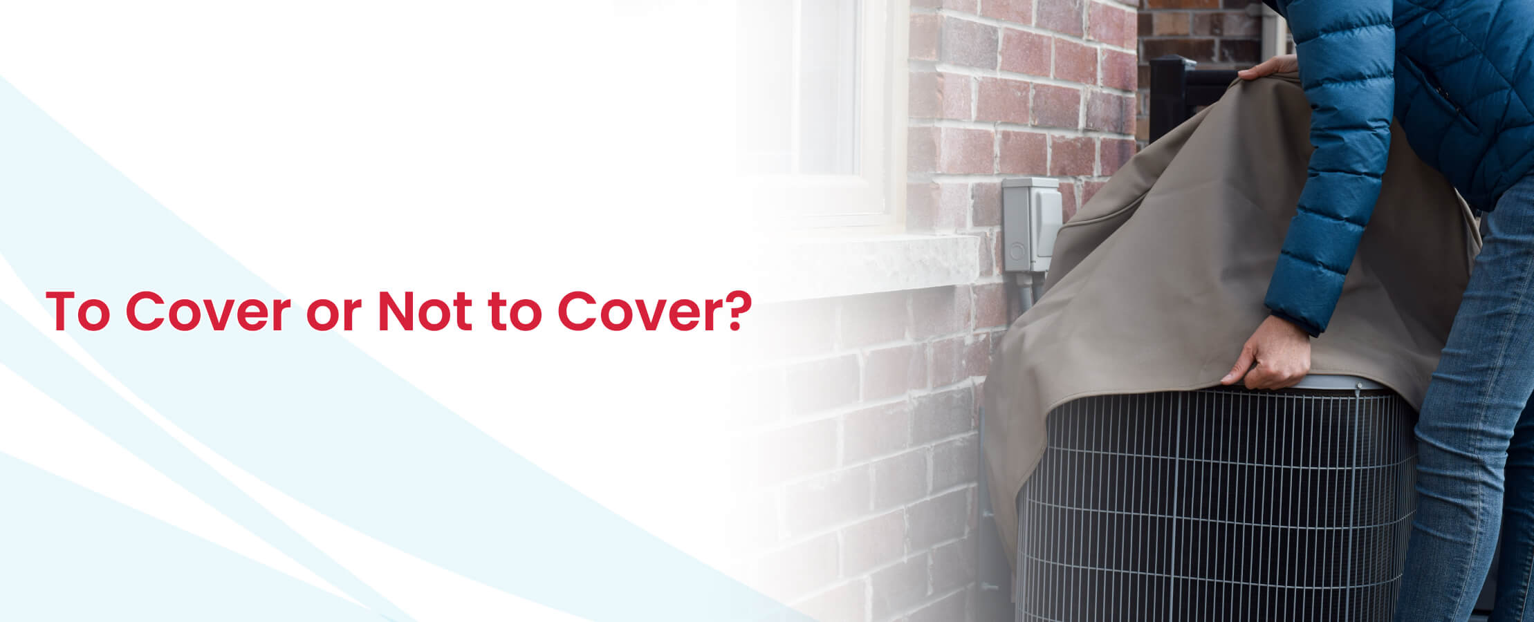 Roze Air: Outdoor AC unit cover, breathable material for winter protection.